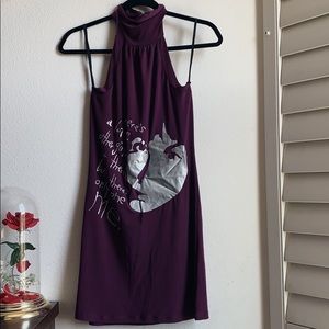 NWT Purple Halter Dress